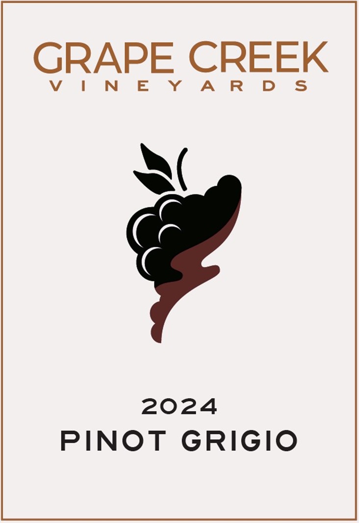 TABC label artwork for 2024 Pinot Grigio