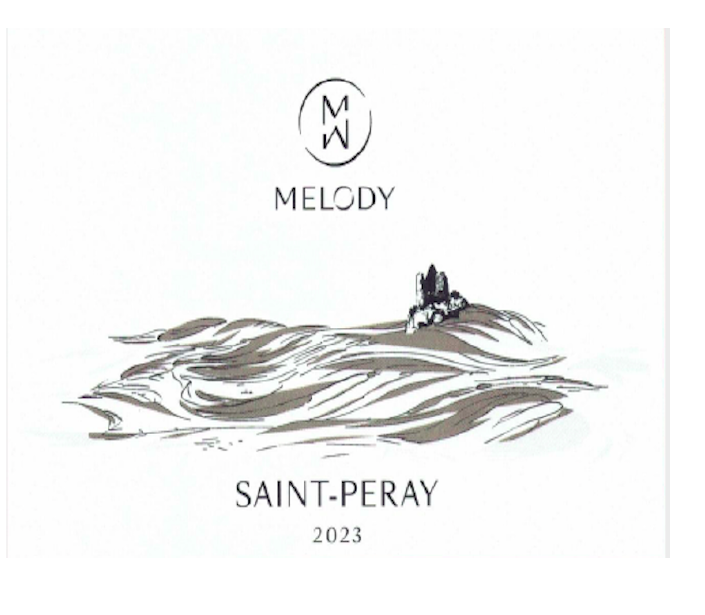 TABC label artwork for Melody Saint-Peray Blanc