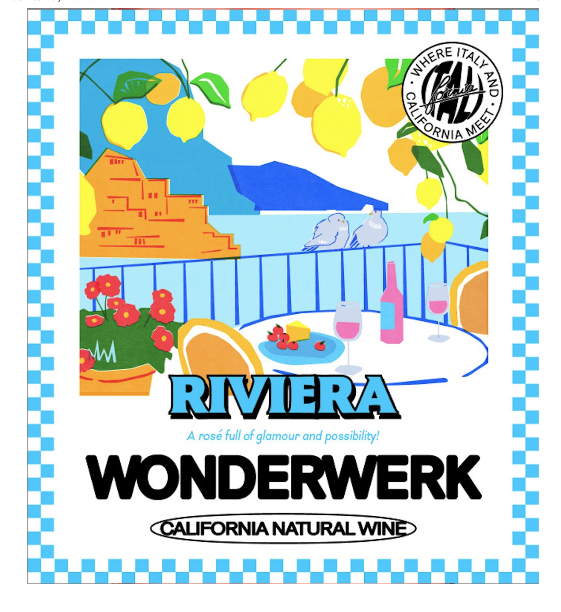 TABC label artwork for RIVIERA - WONDERWERK