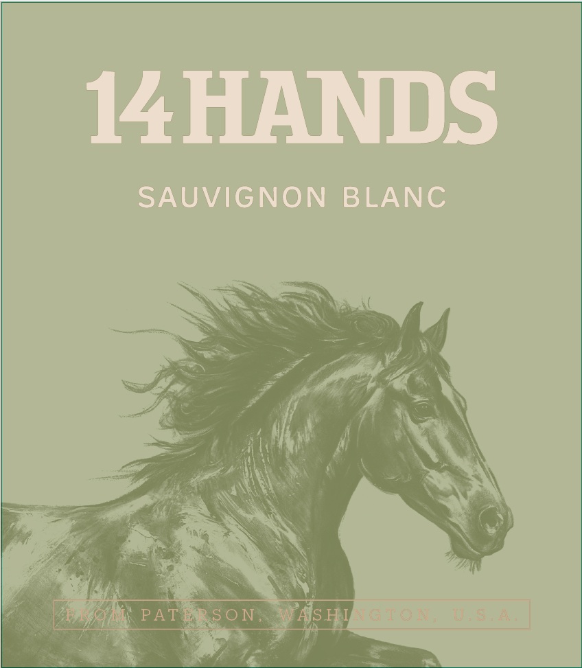 TABC label artwork for 14 Hands Sauvignon Blanc Washington