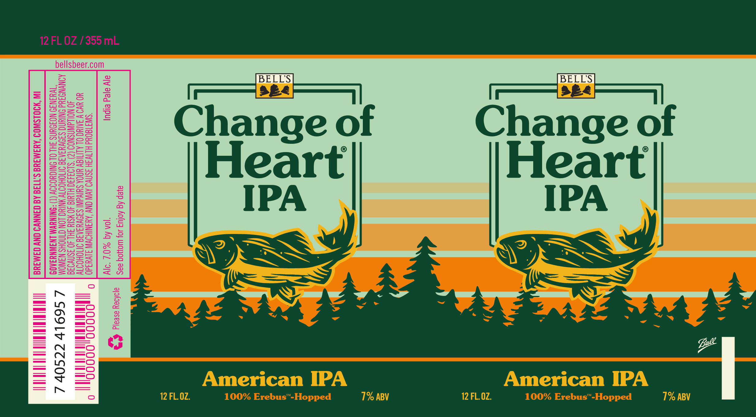 TABC label artwork for BELL'S CHANGE OF HEART AMERICAN IPA