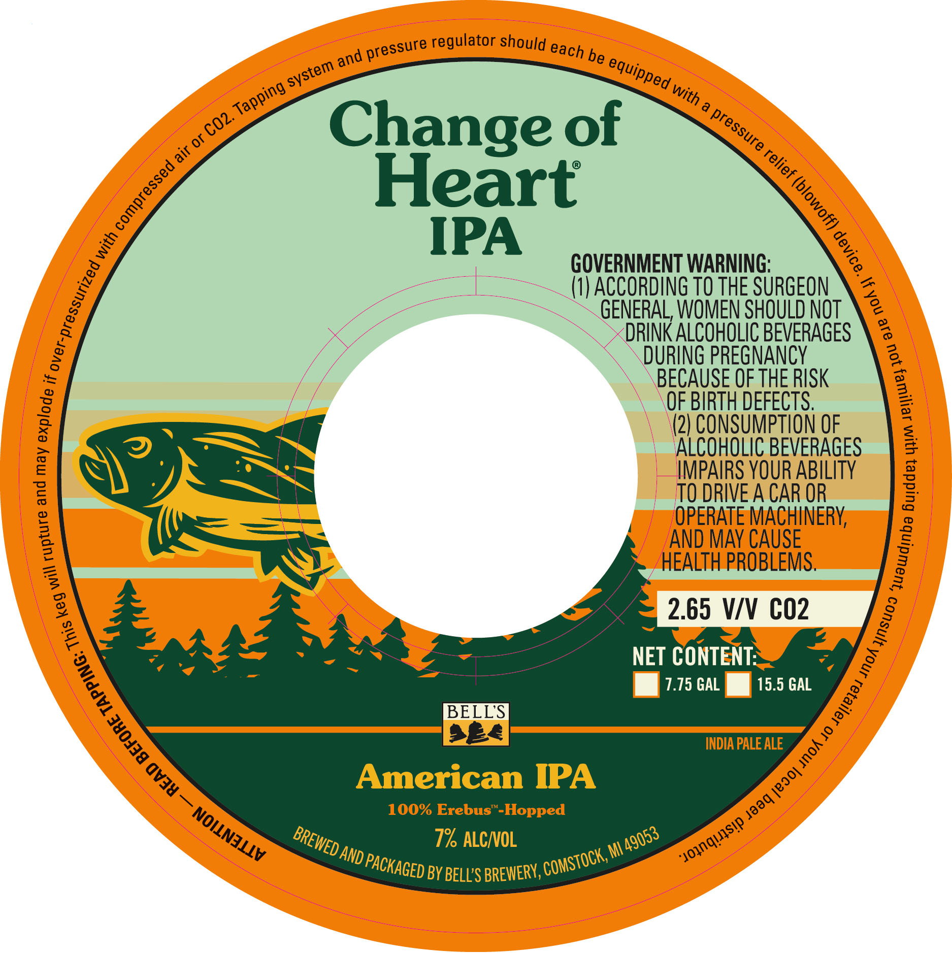 TABC label artwork for BELL'S CHANGE OF HEART AMERICAN IPA
