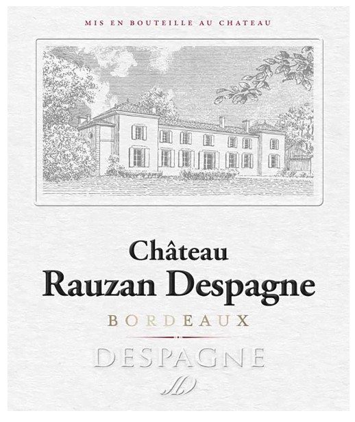 TABC label artwork for Chateau Rauzan Despagne Bordeaux 2019