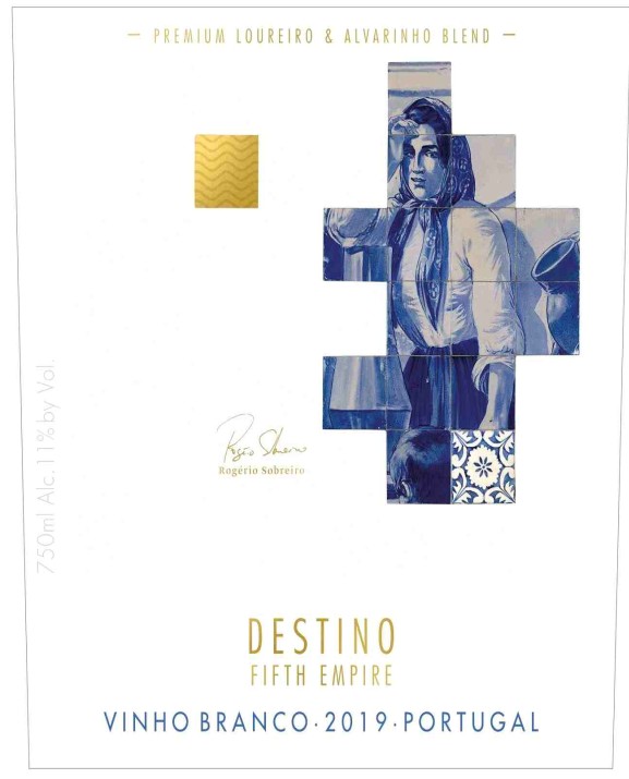 TABC label artwork for Destino Fifth Empire Branco