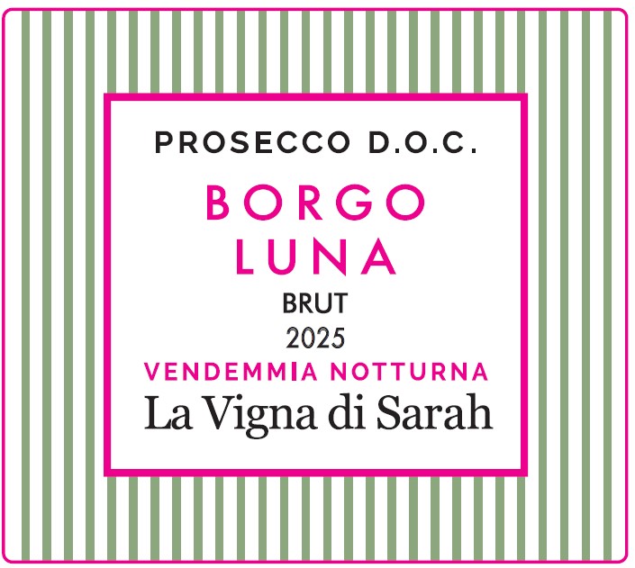 TABC label artwork for La Vigna di Sarah Borgo Luna