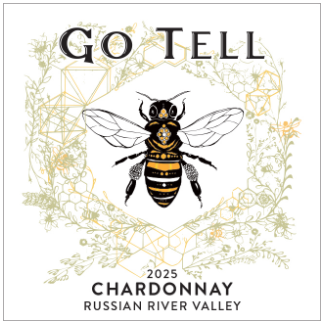 TABC label artwork for GO TELL CHARDONNAY