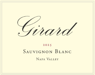 TABC label artwork for GIRARD SAUVIGNON BLANC NAPA VALLEY