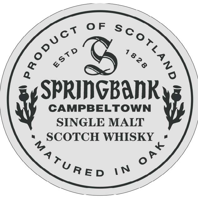 TABC label artwork for Springbank 1994 Vintage 31 Yr Single Malt Scotch
