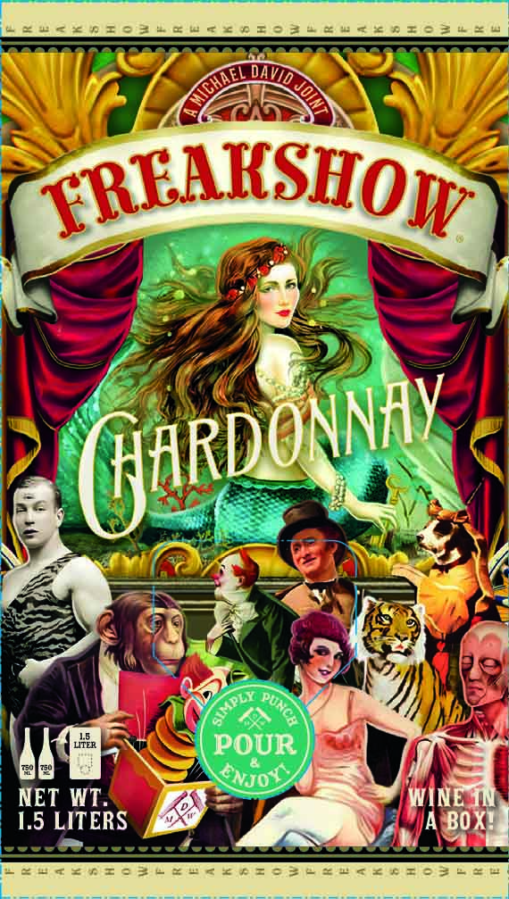 TABC label artwork for FREAKSHOW GODDESS OF THE SEA