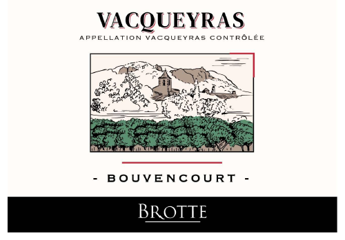 TABC label artwork for BROTTE BOUVENCOURT