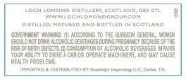 TABC label artwork for LITTLEMILL 44Y LOWLAND SINGLE MALT SCOTCH WHISKY