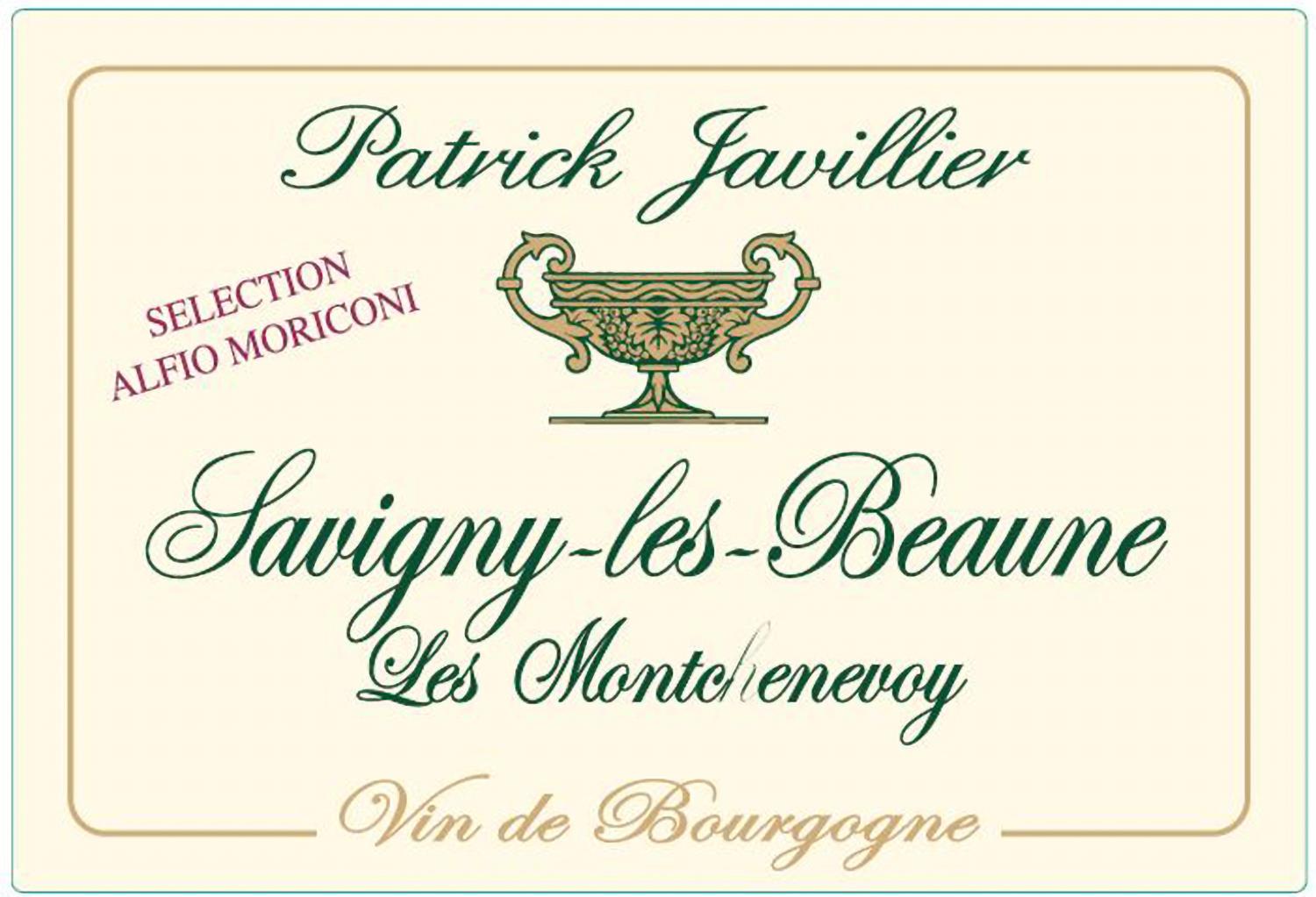 TABC label artwork for Patrick Javillier Chardonnay Les Monchenevoy Savigny-Les-Beaune