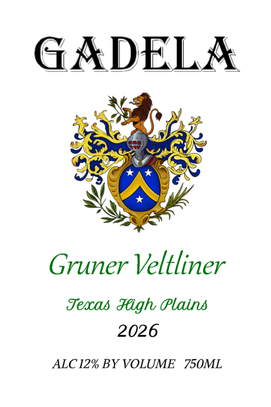 TABC label artwork for GADELA GRUNER VELTLINER