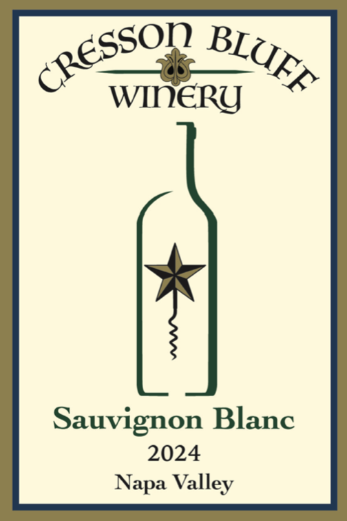 TABC label artwork for Cresson Bluff Winery Sauvignon Blanc