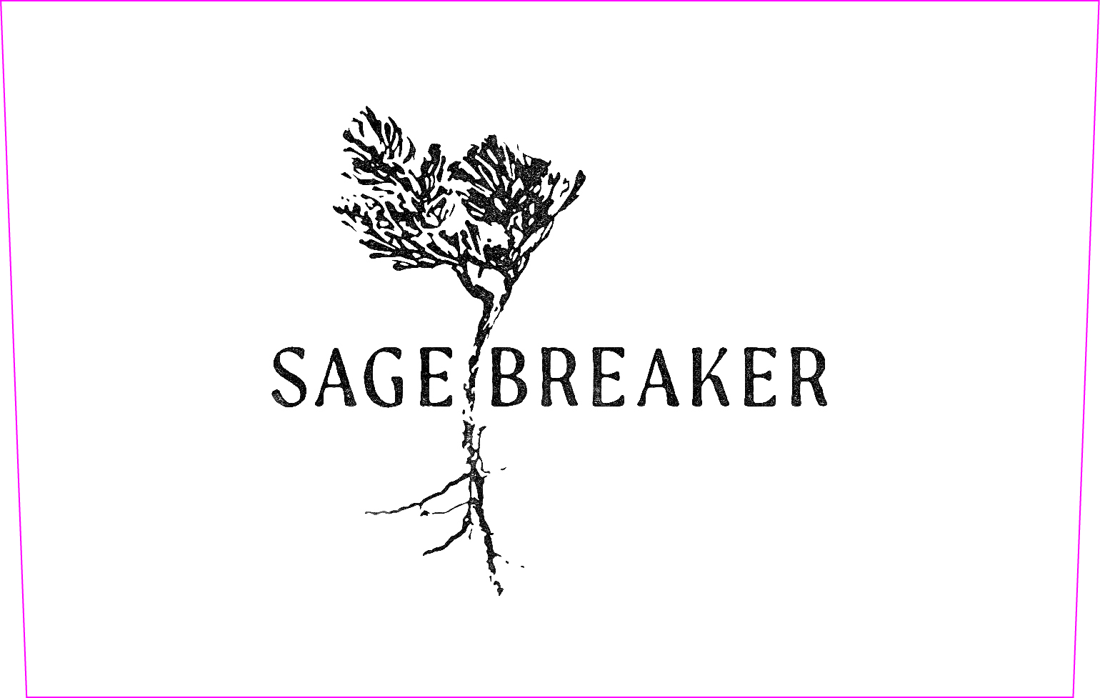 TABC label artwork for Sagebreaker Red Wine G-41-BDX