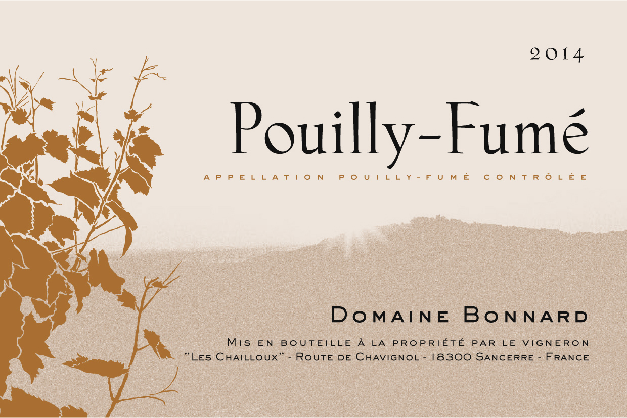 TABC label artwork for Domaine Bonnard Pouilly Fume