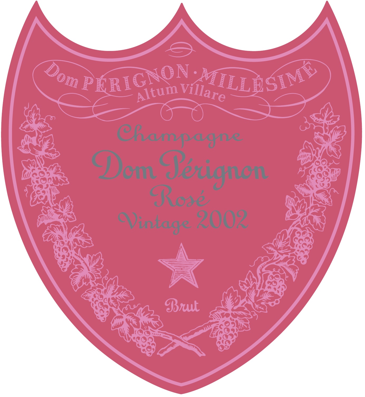 TABC label artwork for DOM PERIGNON P2 ROSE