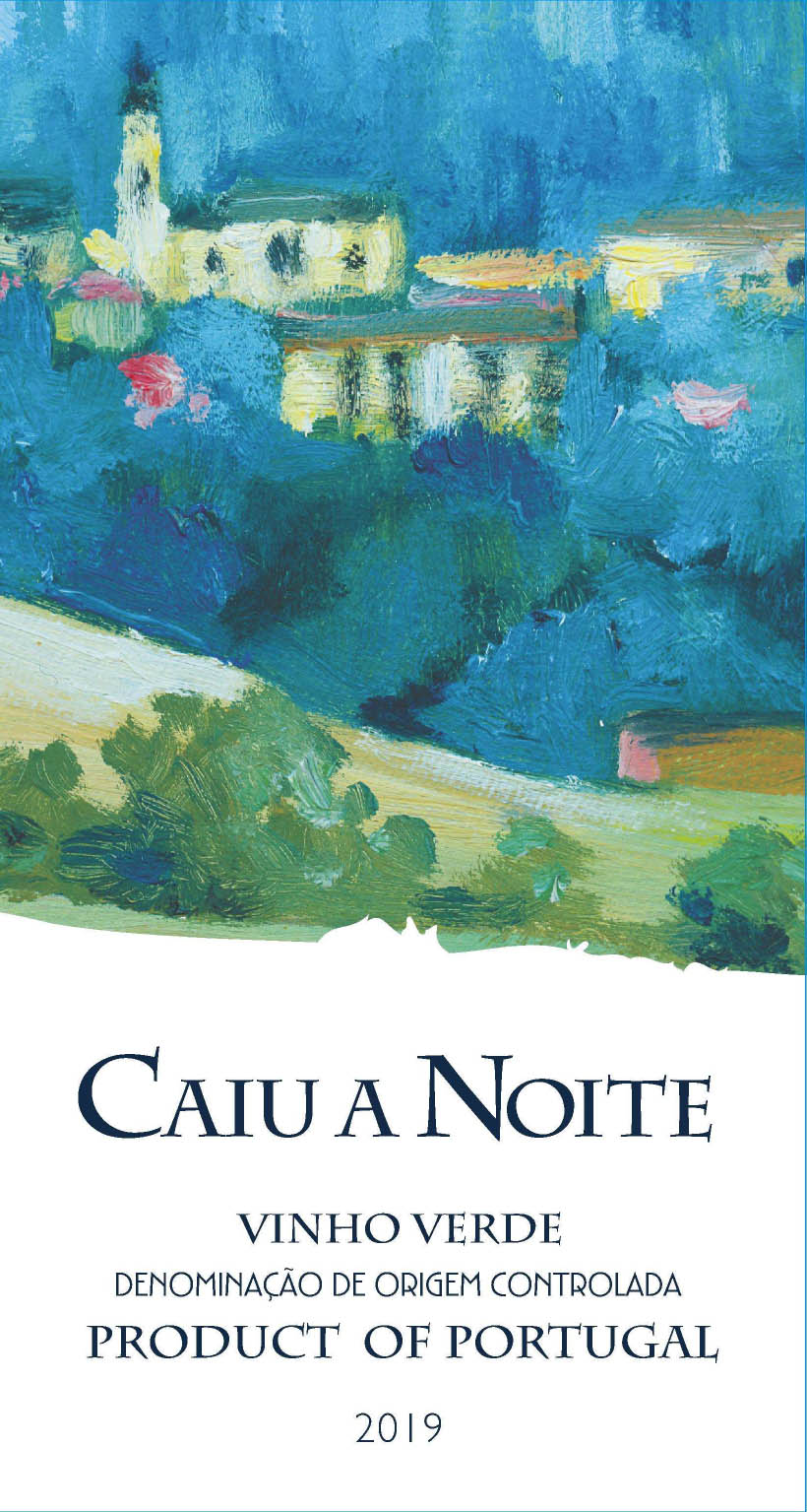 TABC label artwork for Caiu a Noite Vinho Verde