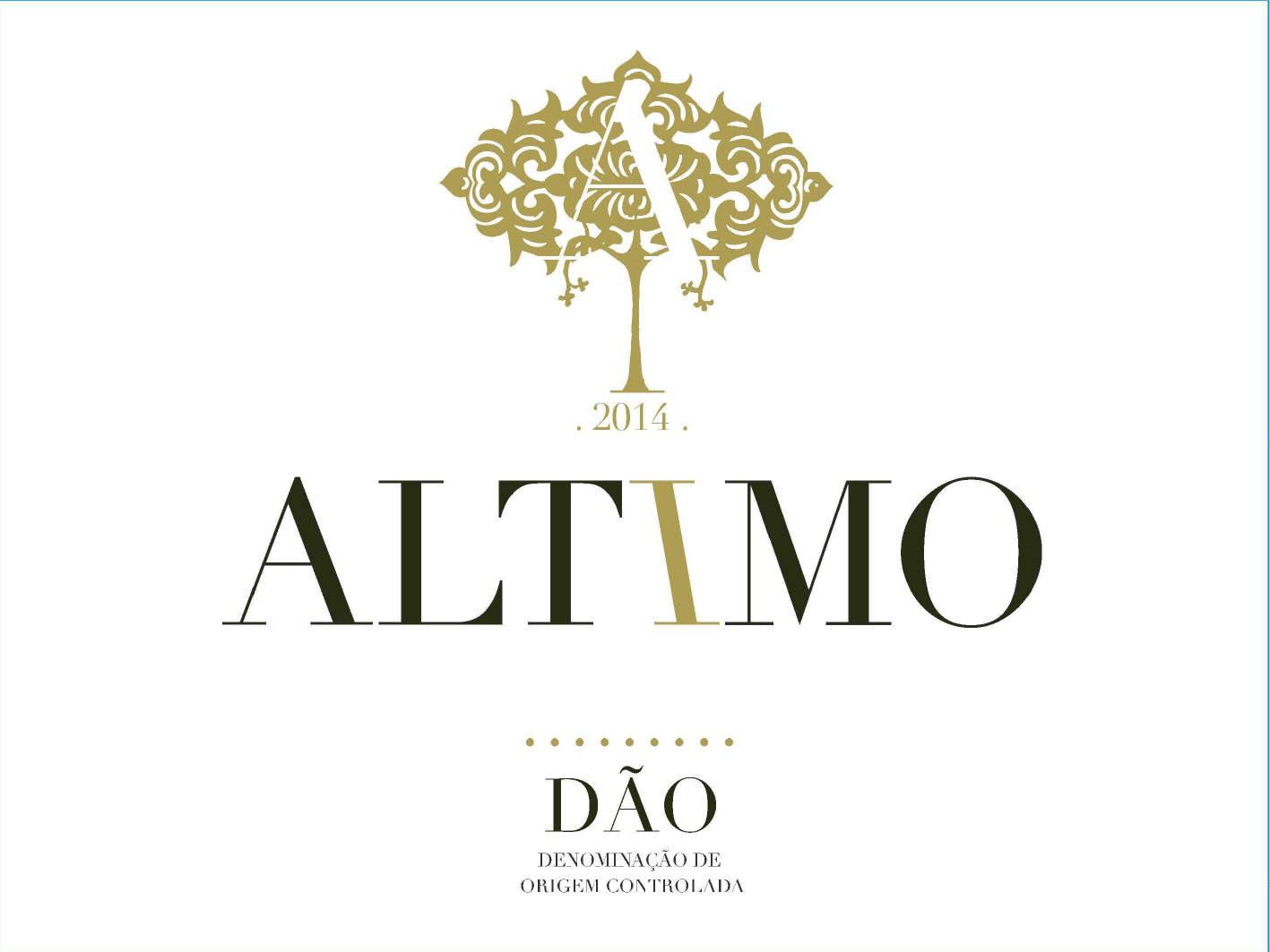 TABC label artwork for Altimo Dao Red Blend