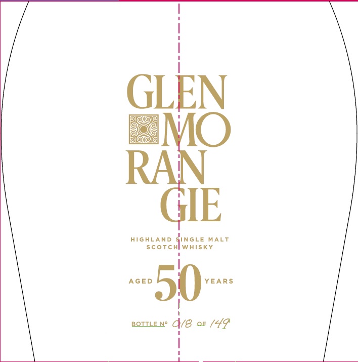 TABC label artwork for GLENMORANGIE 50 YEAR OLD