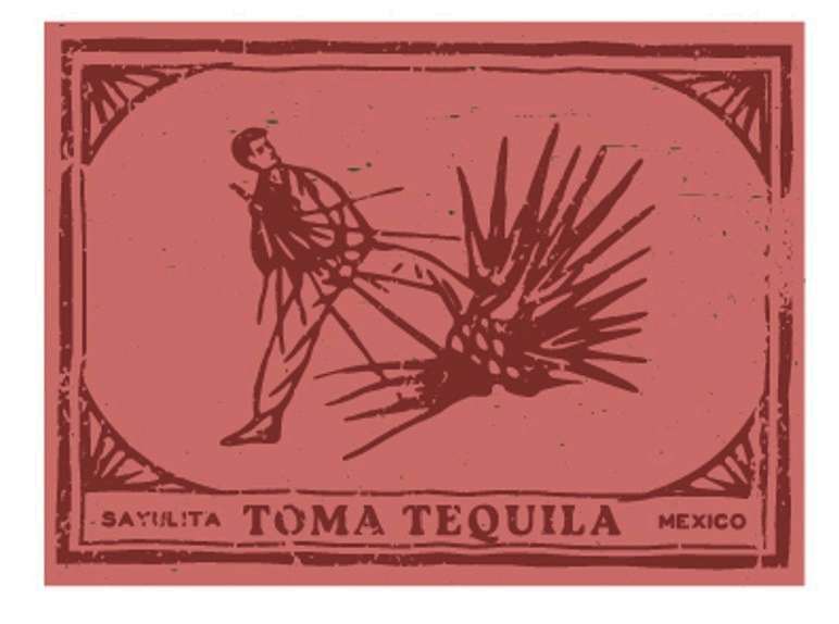 TABC label artwork for Cachasol Rosa Reposado Merlot