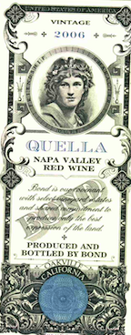 TABC label artwork for Quella Red Wine