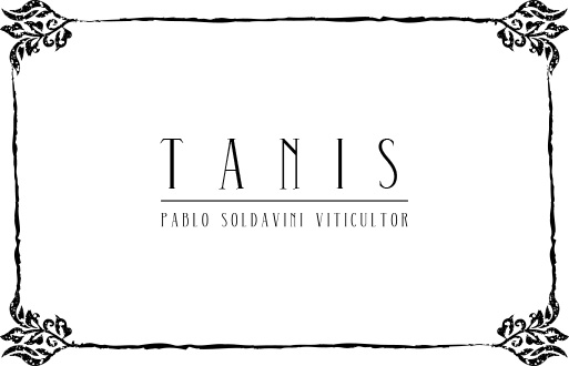 TABC label artwork for Pablo Soldavini, Vino tinto "Tanis" (DO Ribeira Sacra)
