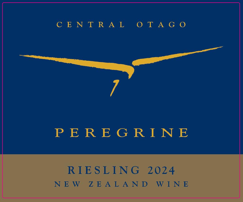 TABC label artwork for Peregrine, Riesling