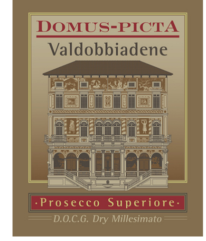 TABC label artwork for DOMUS PICTA