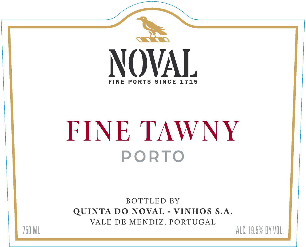 TABC label artwork for Noval Fine Tawny Porto