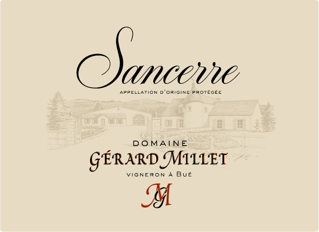 TABC label artwork for Sancerre Domaine Gérard Millet