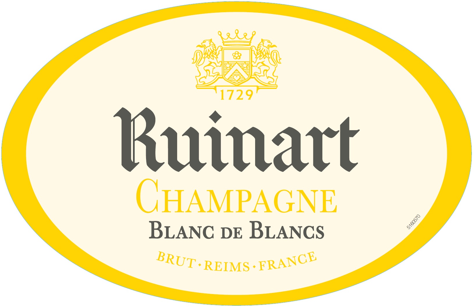 TABC label artwork for RUINART Blanc de Blancs Kawamata Wooden Case