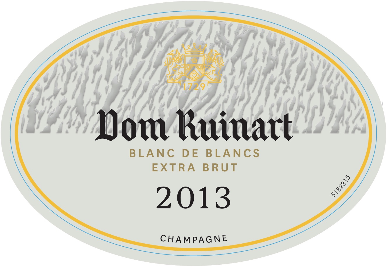 TABC label artwork for DOM RUINART BLANC DE BLANCS 2013