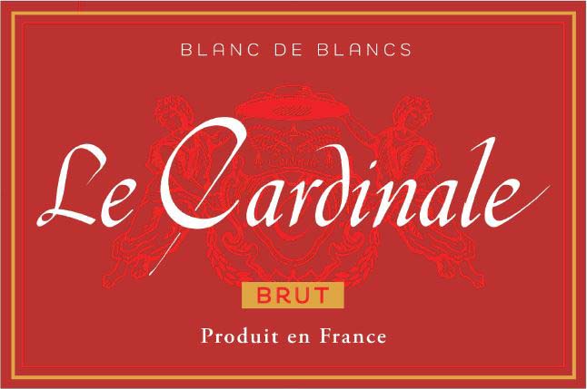 TABC label artwork for Le Cardinale - Blanc de Blancs