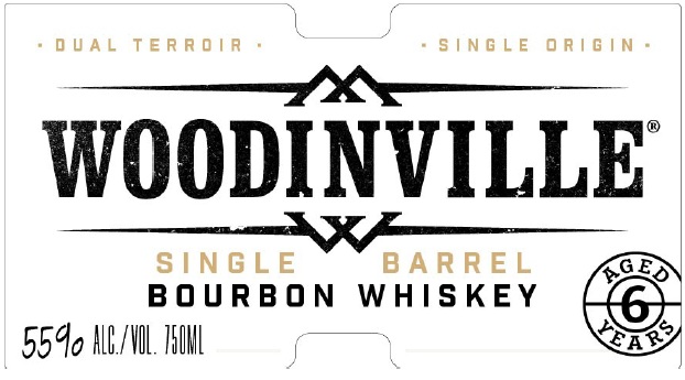 TABC label artwork for WOODINVILLE SINGLE BARREL PRIVATE SELECT BOURBON 6 YEARS