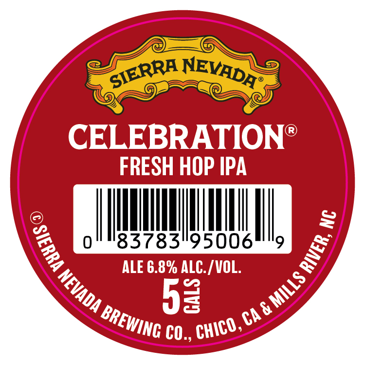 TABC label artwork for Sierra Nevada Celebration