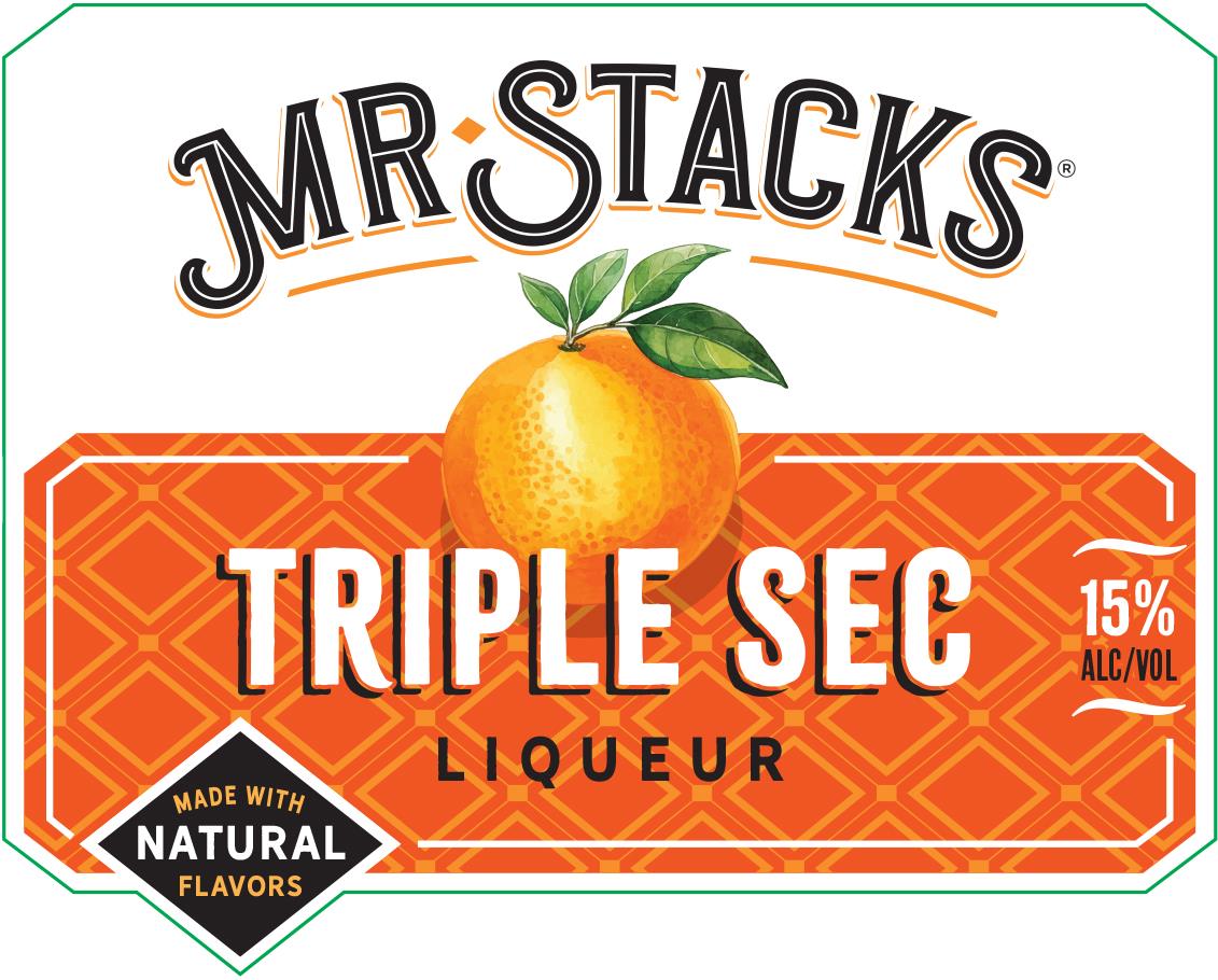 TABC label artwork for MR STACKS TRIPLE SEC  LIQUEUR