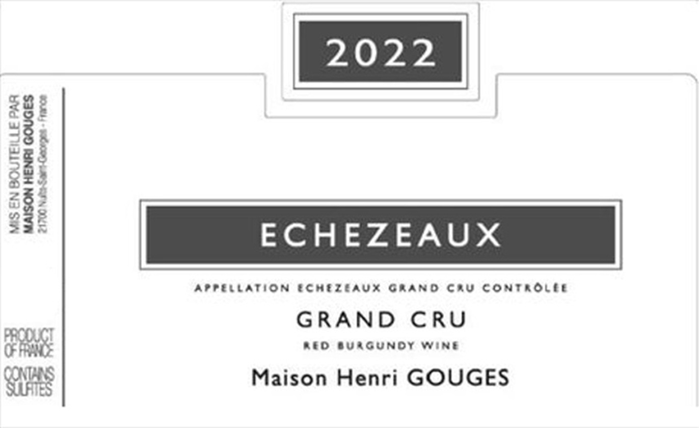TABC label artwork for HENRI GOUGES ECHEZEAUX GRAND CRU