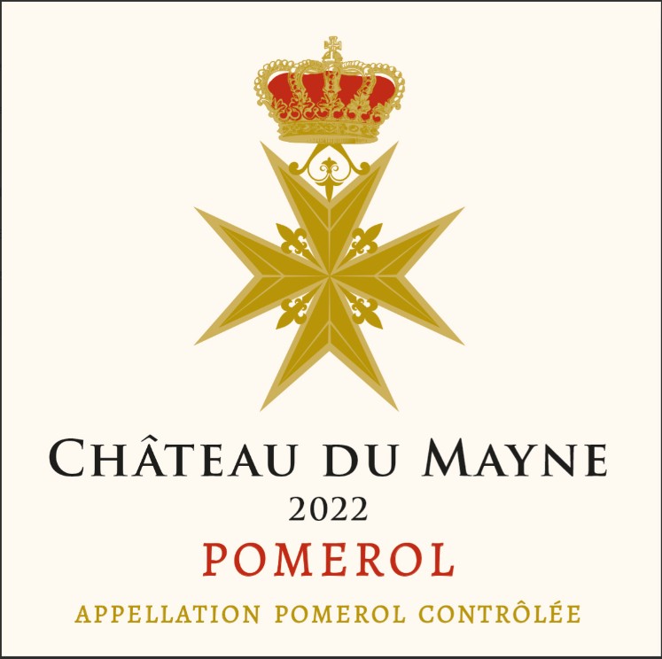 TABC label artwork for CHATEAU DU MAYNE POMEROL
