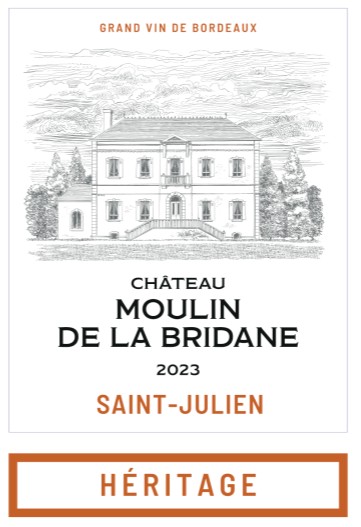 TABC label artwork for CHATEAU MOULIN DE LA BRIDANE