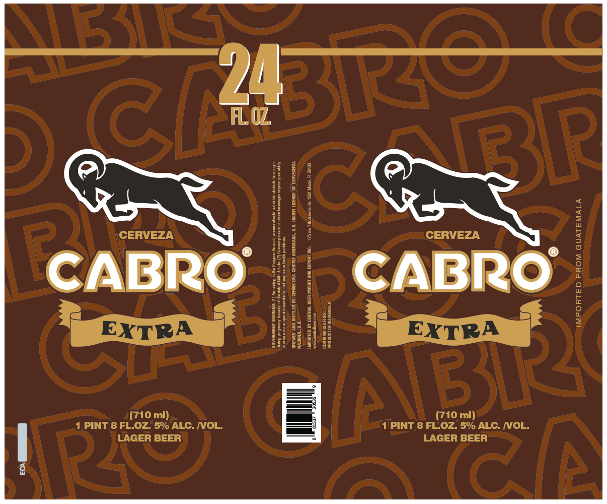 TABC label artwork for CABRO EXTRA