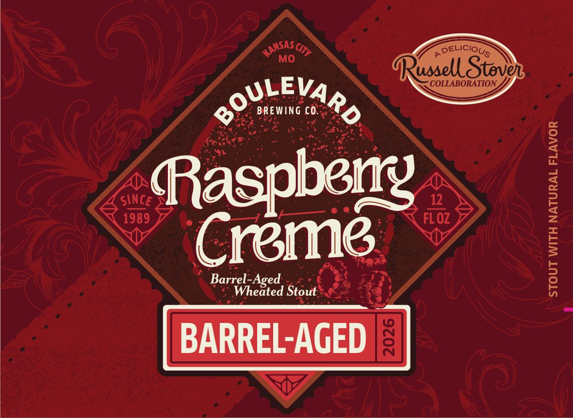 TABC label artwork for BOULEVARD RASPBERRY CREME