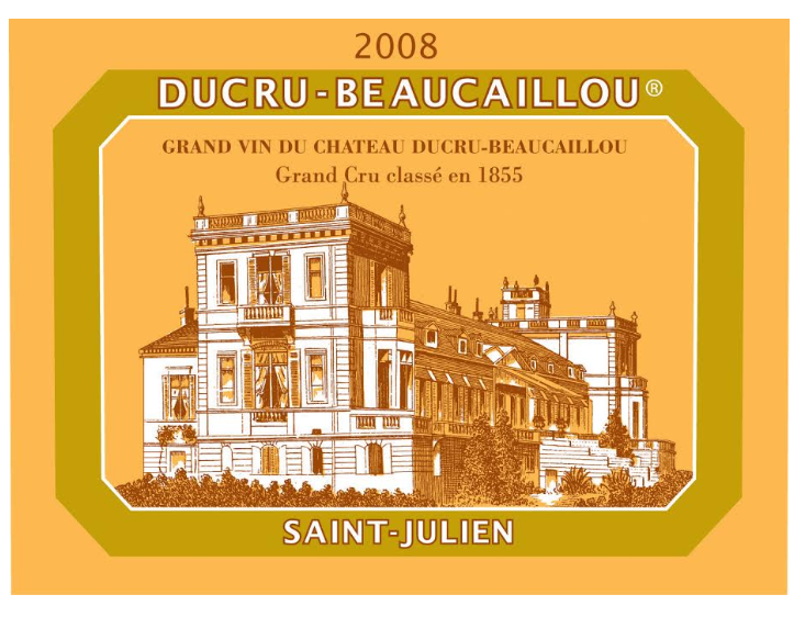 TABC label artwork for DUCRU BEAUCAILLOU SAINT JULIEN