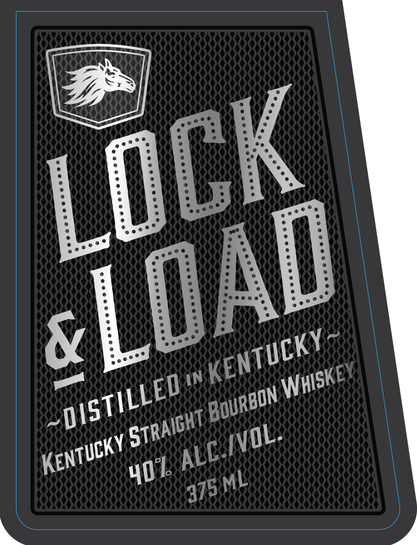 TABC label artwork for Lock & Load Pistol
