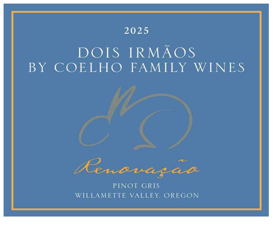 TABC label artwork for Dois Irmaos Renevacao Pinot Gris