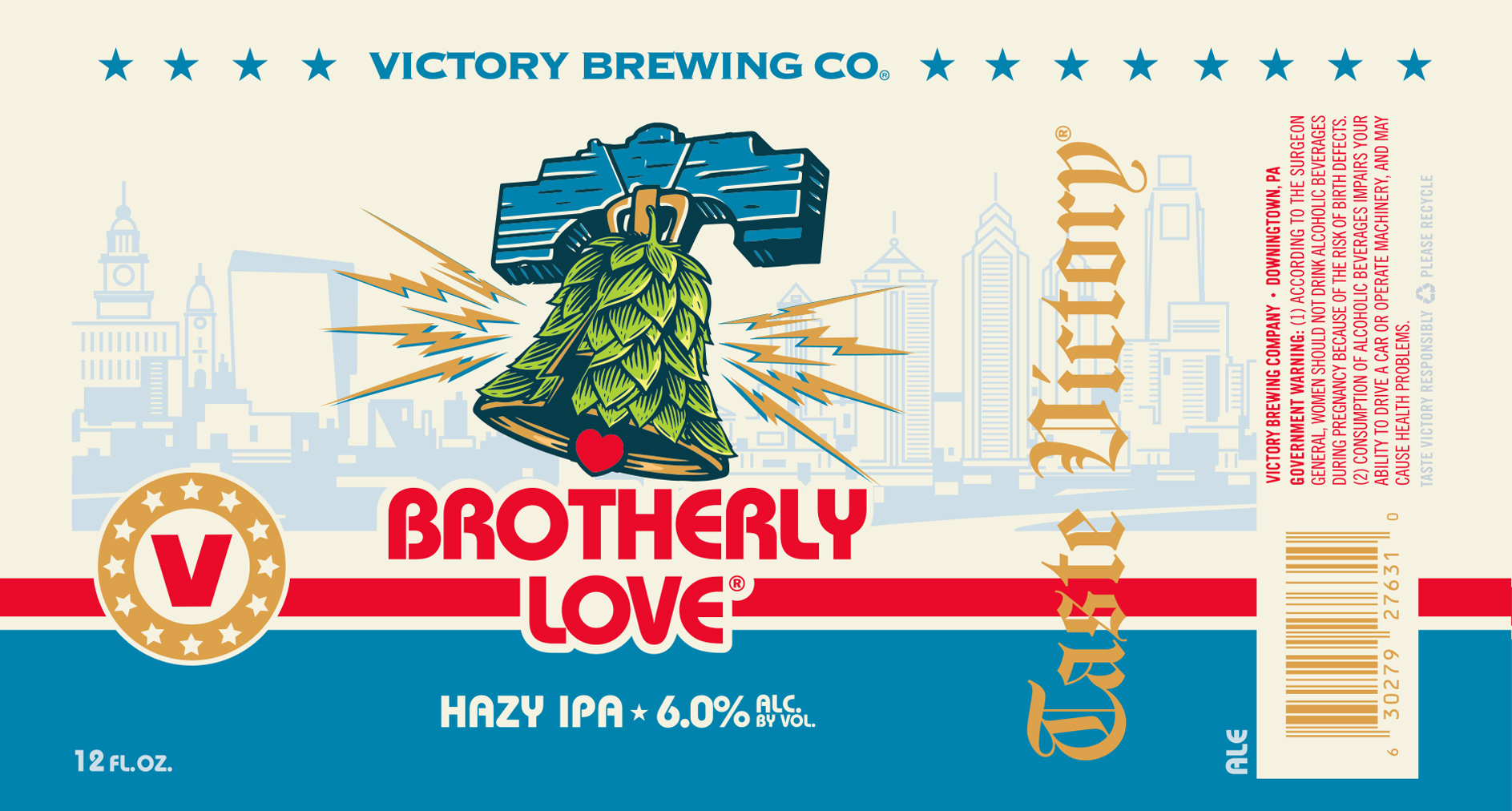 TABC label artwork for VICTORY BROTHERLY LOVE CAN 2026