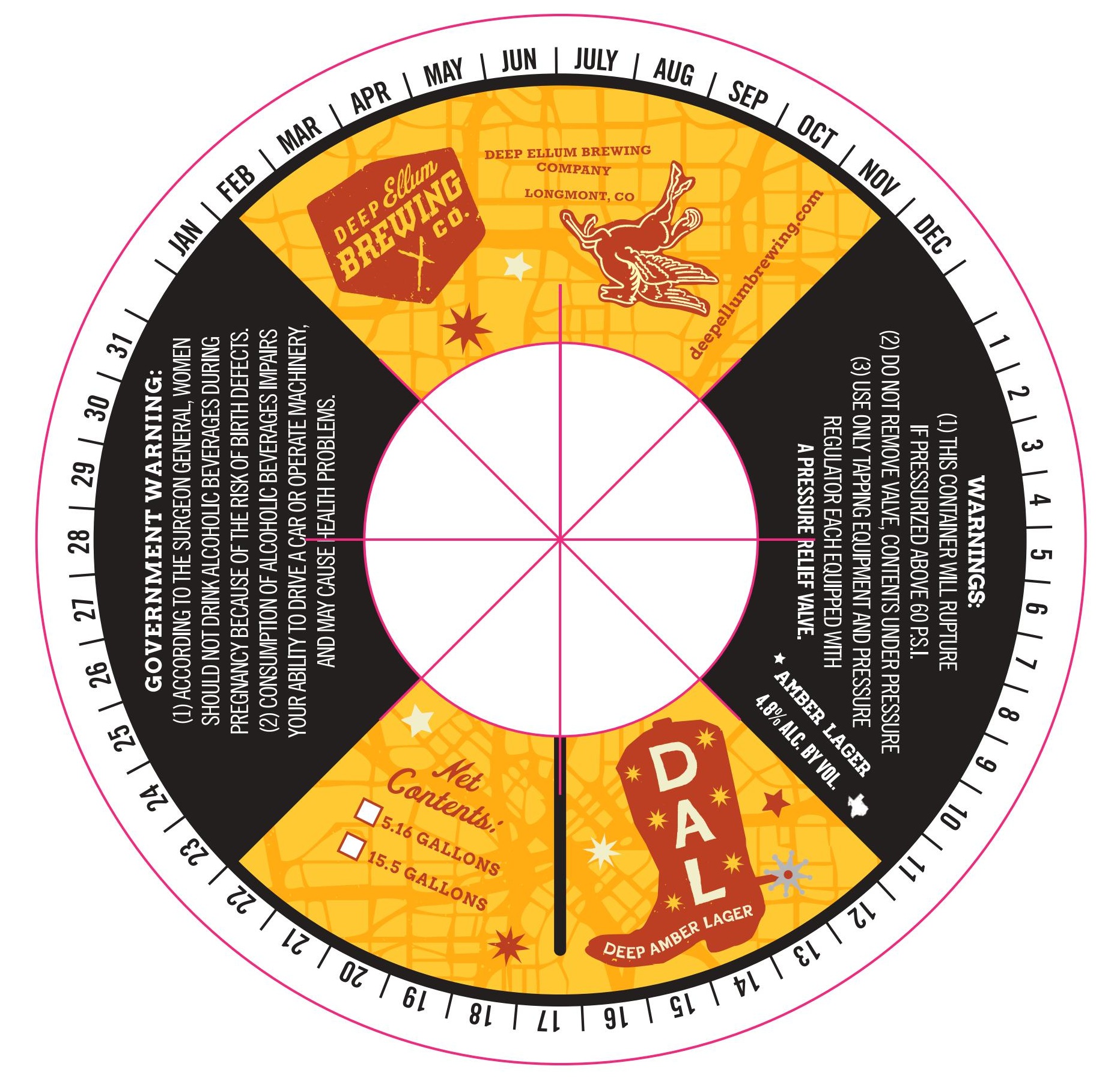TABC label artwork for DAL