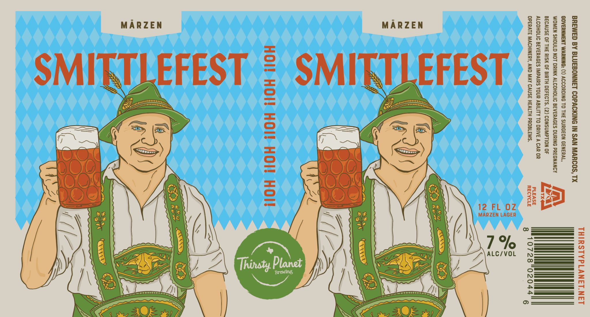 TABC label artwork for Smittlefest Marzen