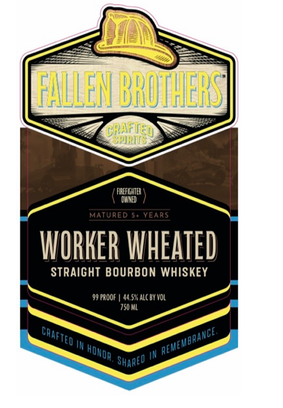 TABC label artwork for FALLEN BROTHERS WORKER WHEATED