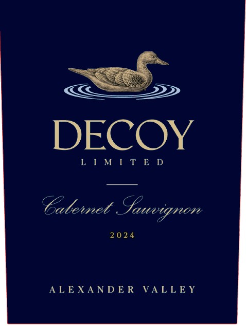 TABC label artwork for DECOY CABERNET SAUVIGNON ALEXANDER VALLEY LIMITED